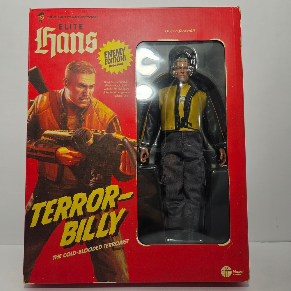 Wolfenstein II Terror-Billy Elite Hans Action Figure 1/6 Scale Bethesda 2017